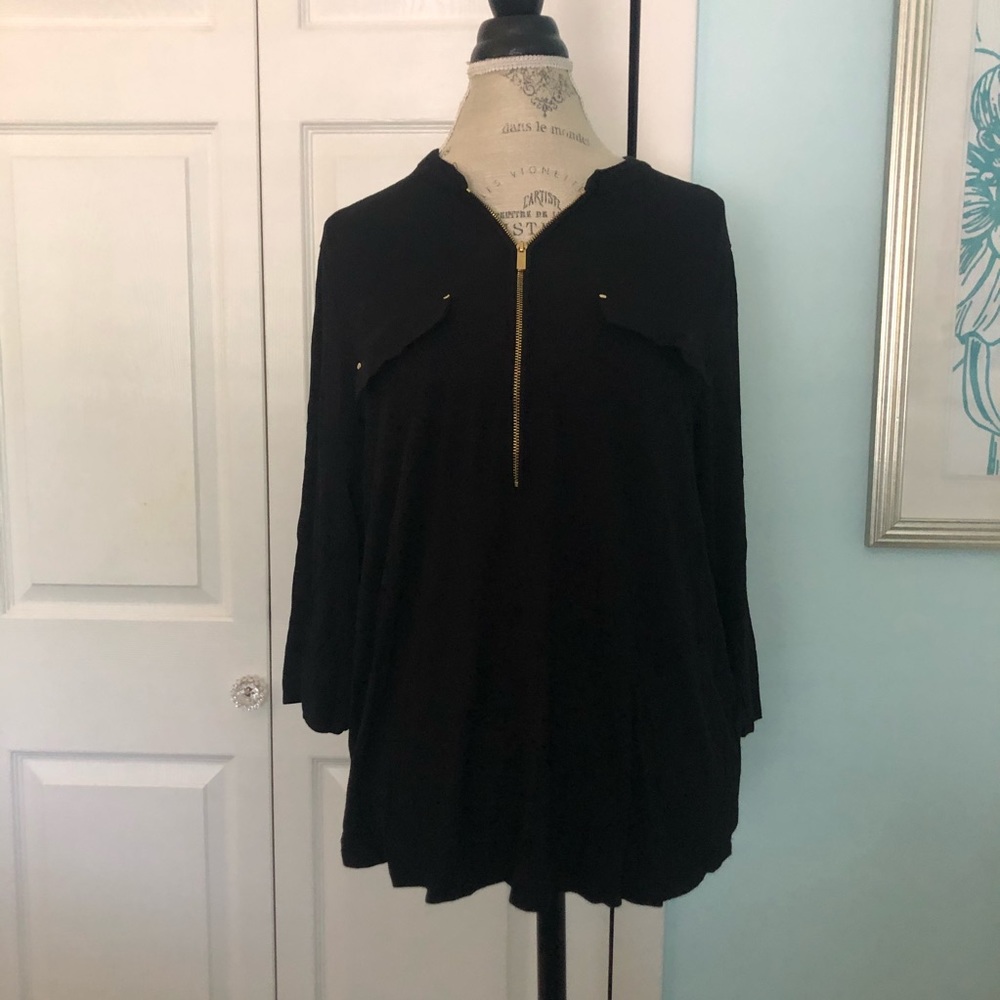 Calvin Klein Long-Sleeve Blouse